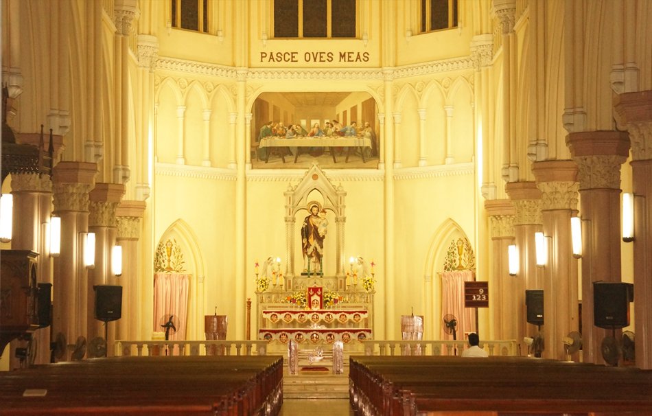 Chapel, St Joseph Pontifical Seminary, Aluva