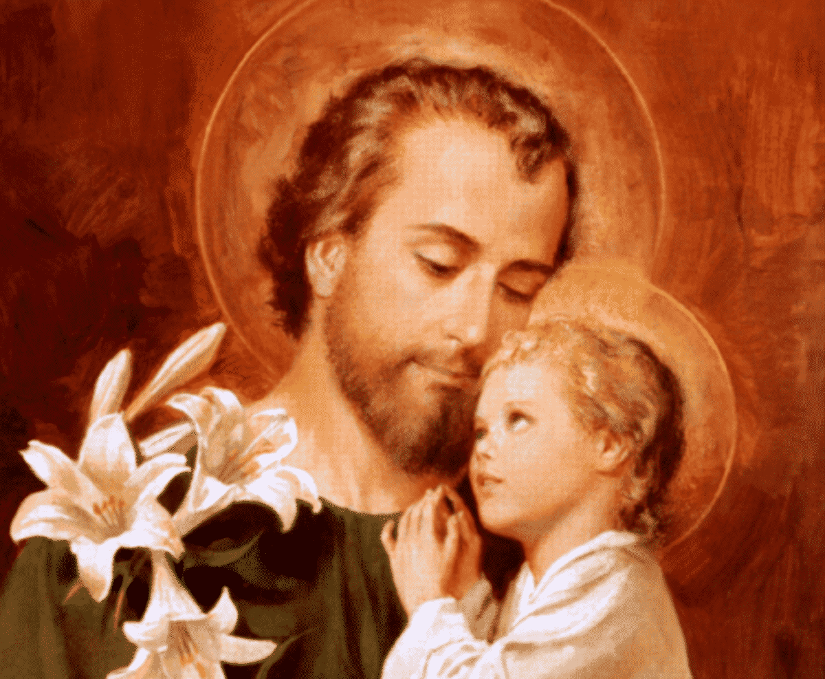 St Joseph with Child Jesus