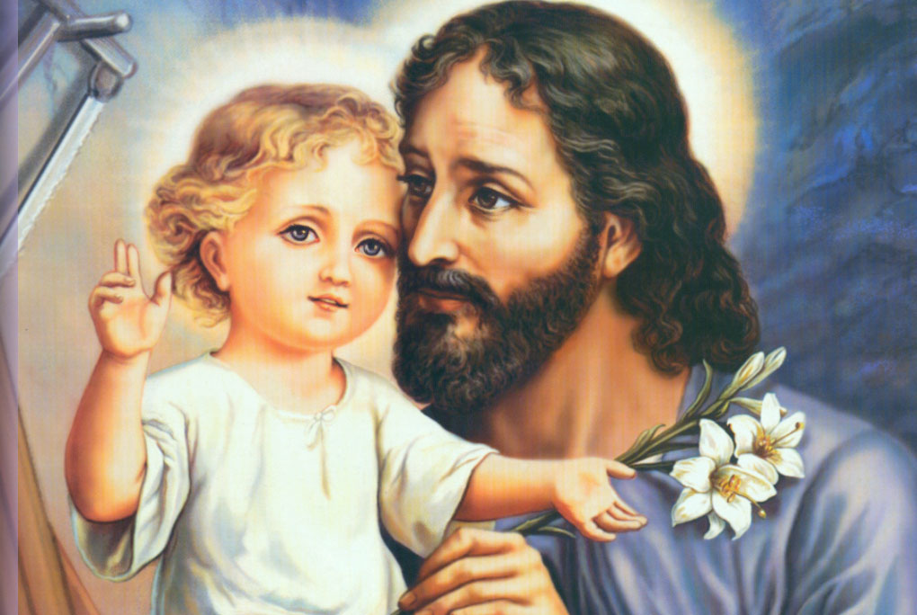 St Joseph and Child Jesus