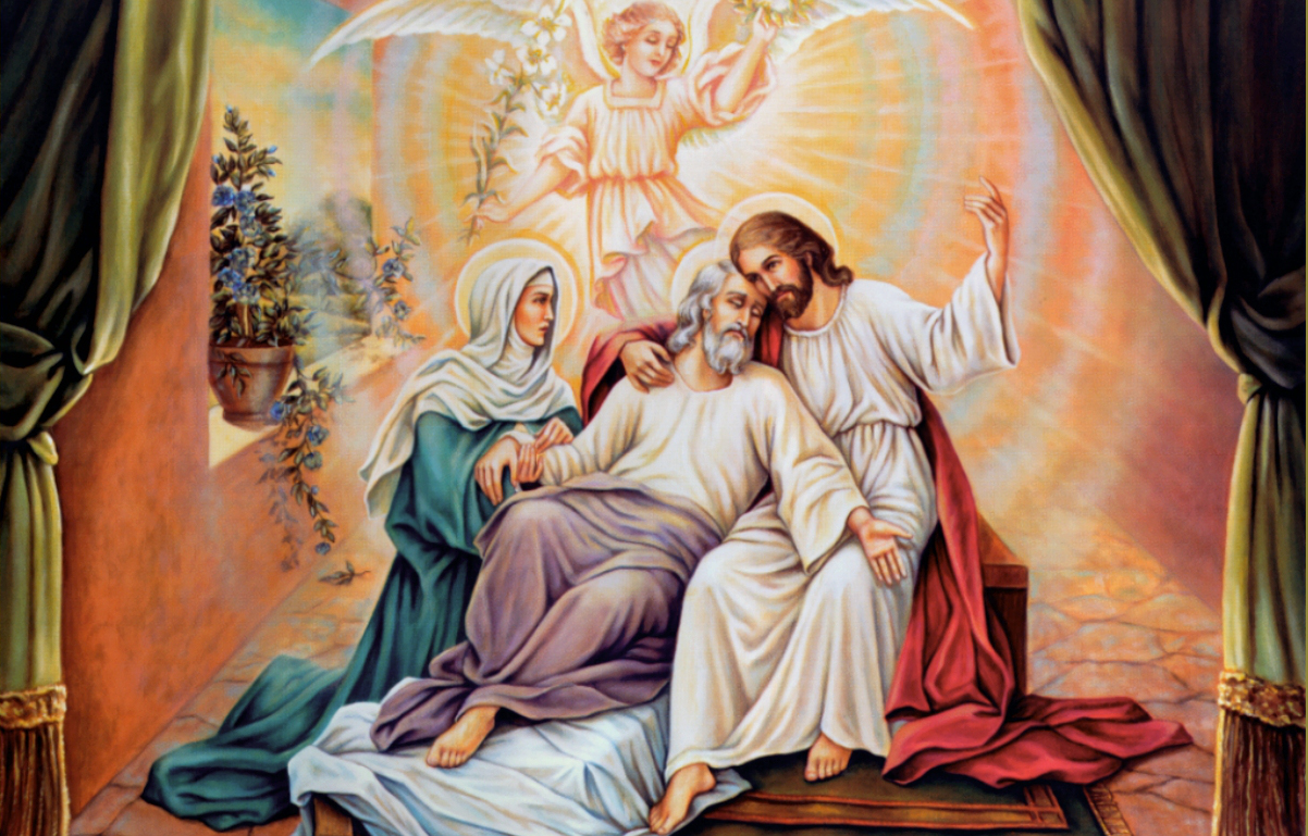 St Joseph at his Death Bed