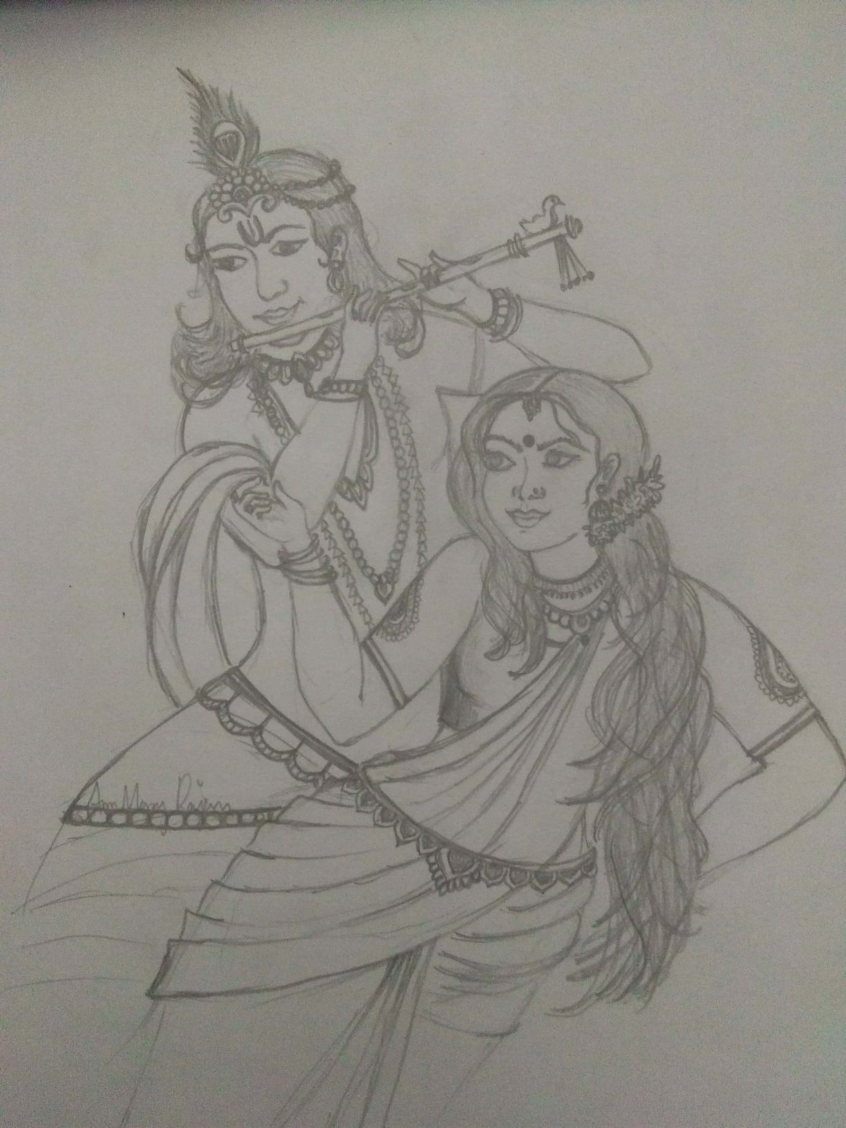 Drawing by Ann Mary Rajan 08