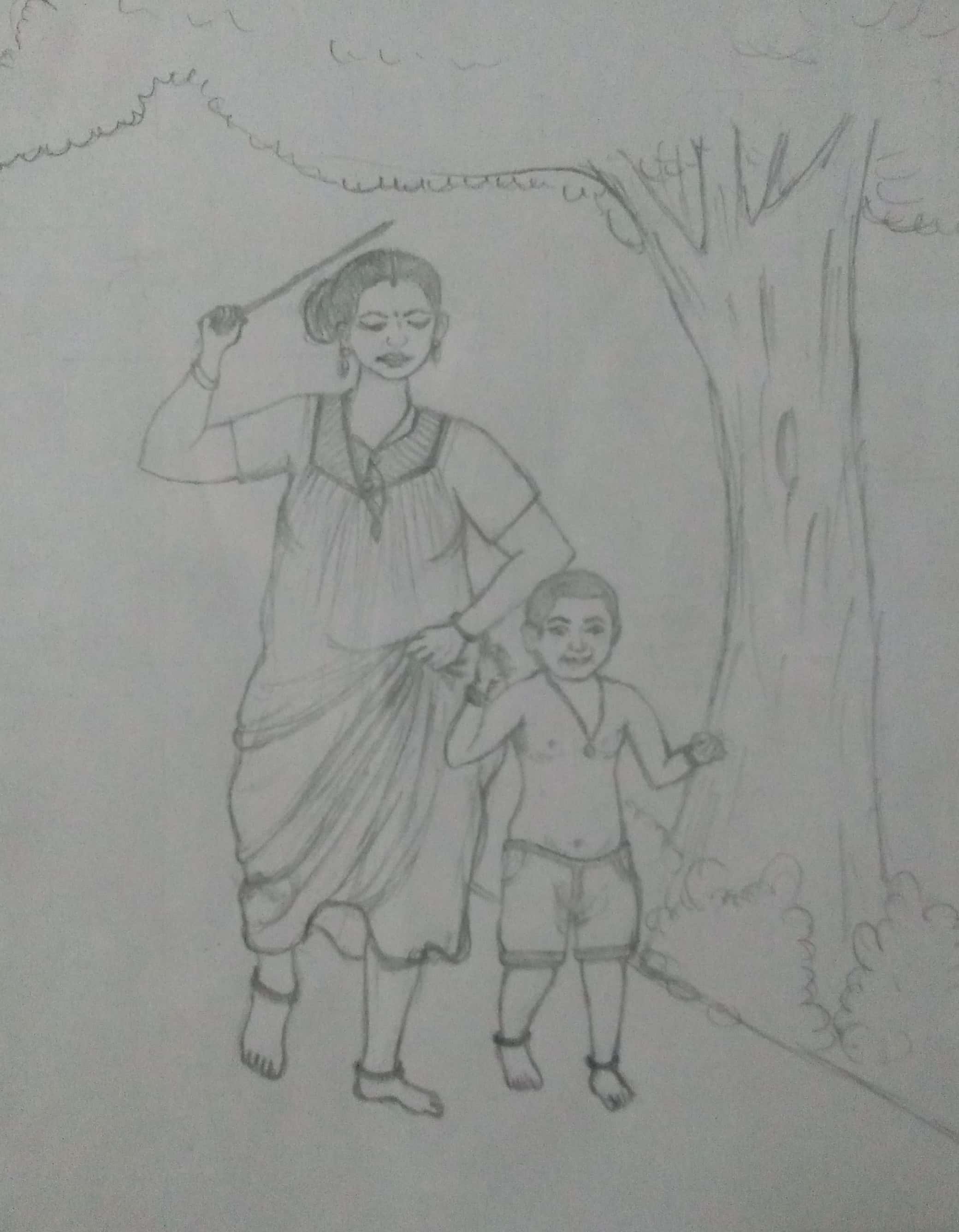 Drawing by Ann Mary Rajan 17