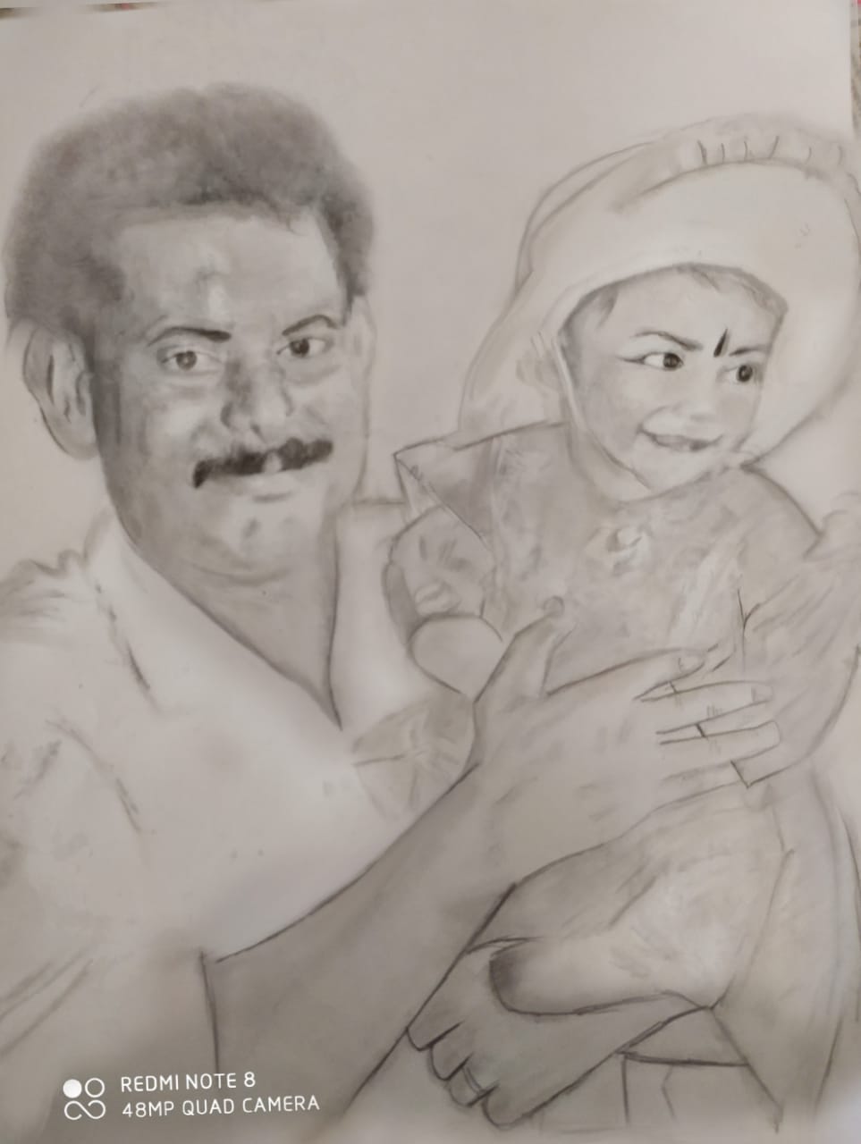 Pencil Sketch, Rosemol Rosin