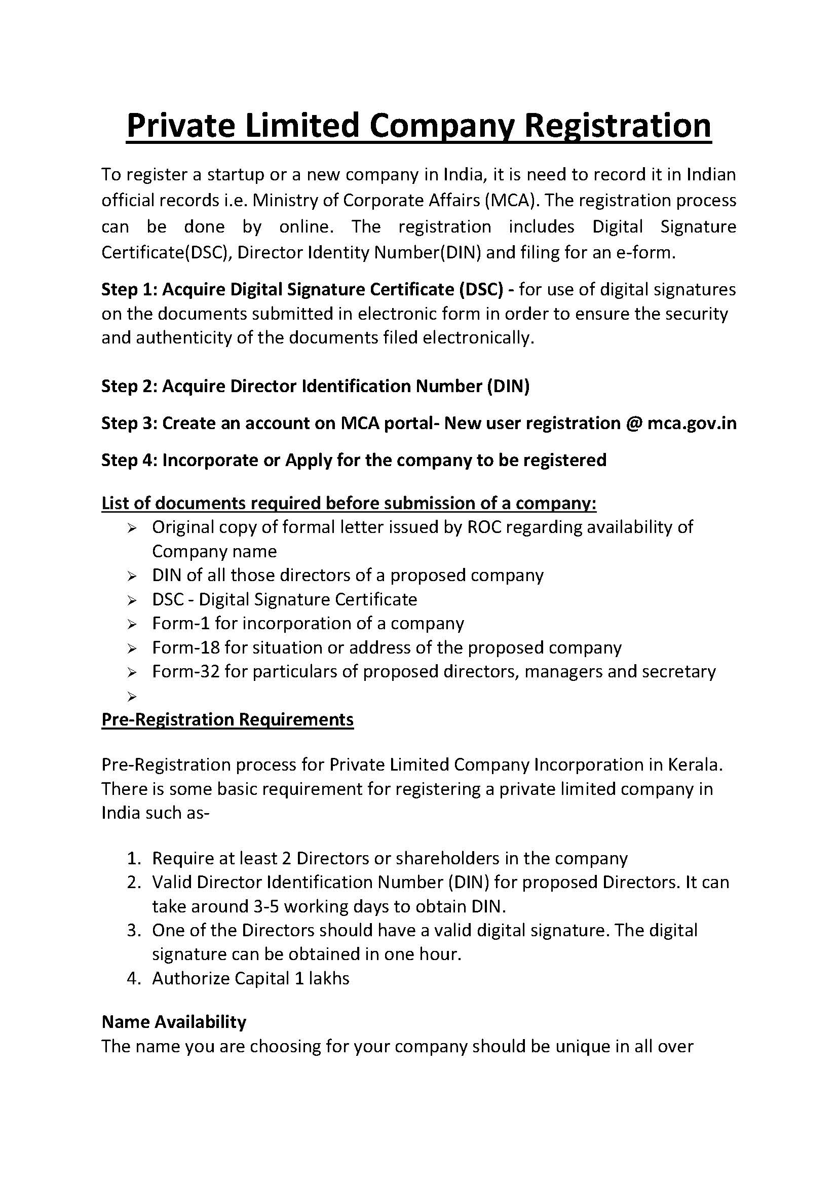 Private Limited Company Registration_Page_1