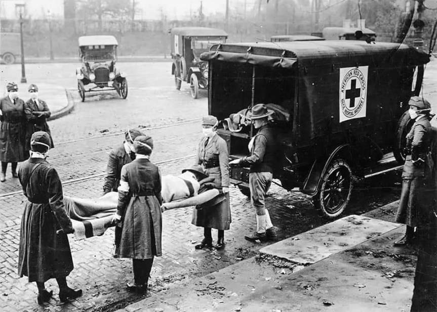 Lock-down in 1918 due to Spanish Influenza (3)