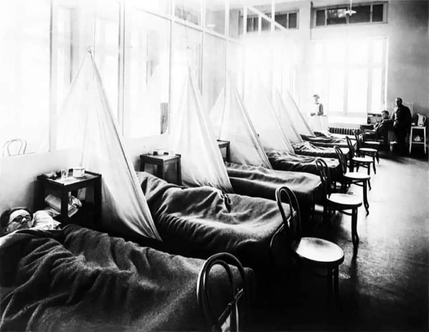 Lock-down in 1918 due to Spanish Influenza (8)