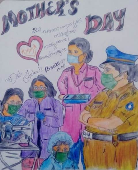 Mothers Day Drawing by Br Johnson MCBS