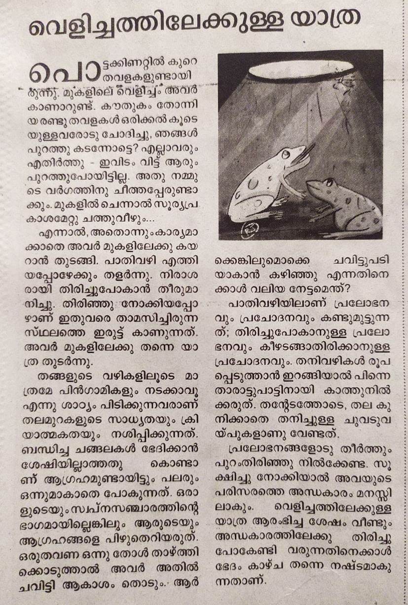 Journey Towards Light