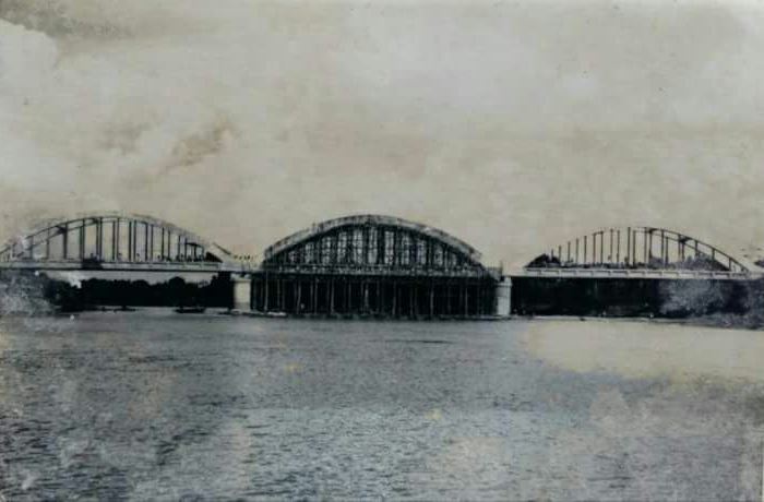 Marthanda Varma Bridge Aluva, Old Picture of Construction