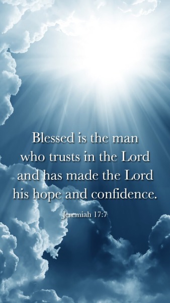Blessed is he who Trust in Him