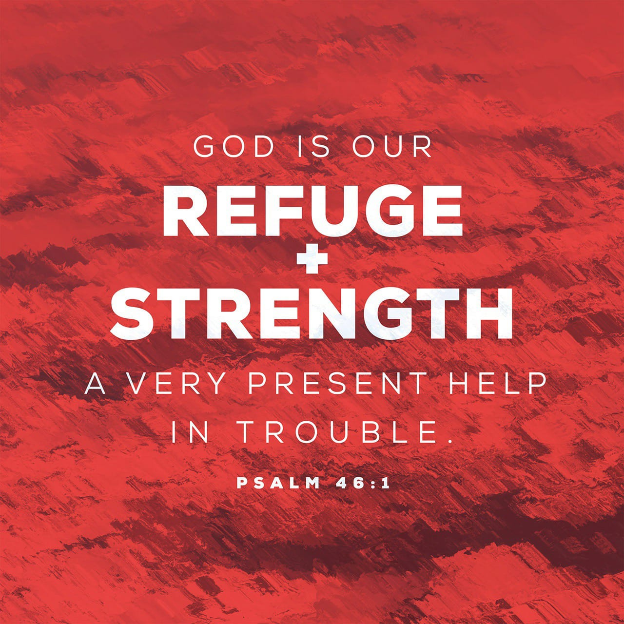 God is Our Refuge and Strength, Bible Status Image