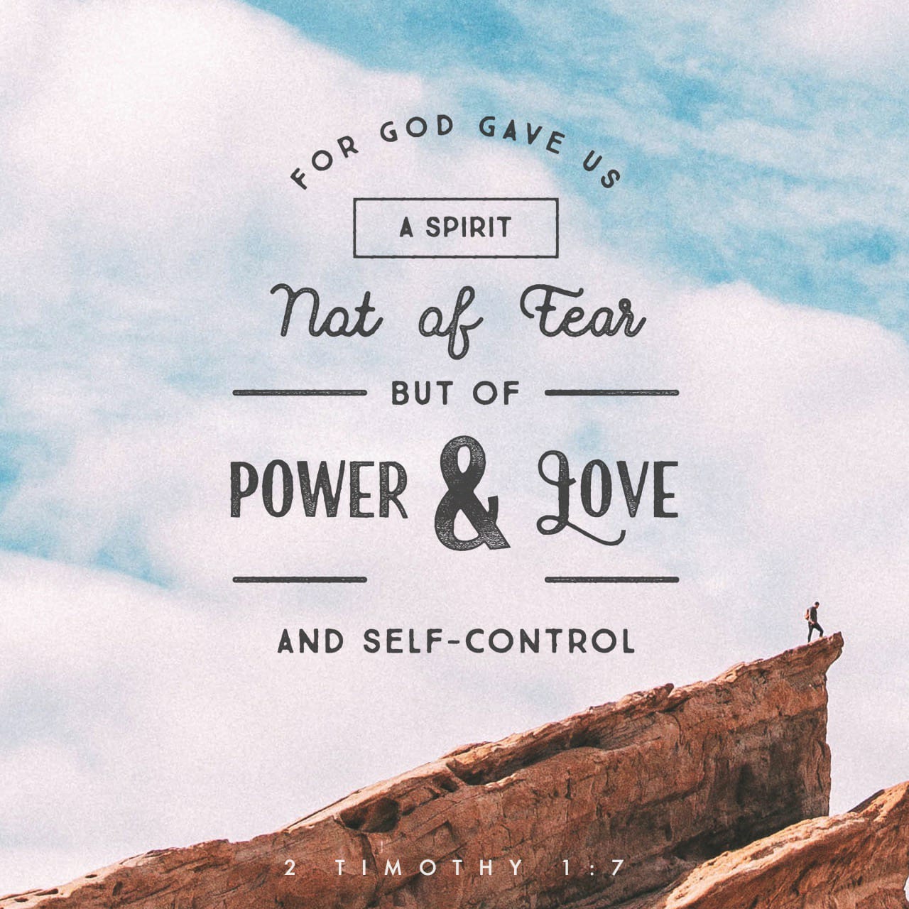 Spirit of Power and Love, Bible Status Image