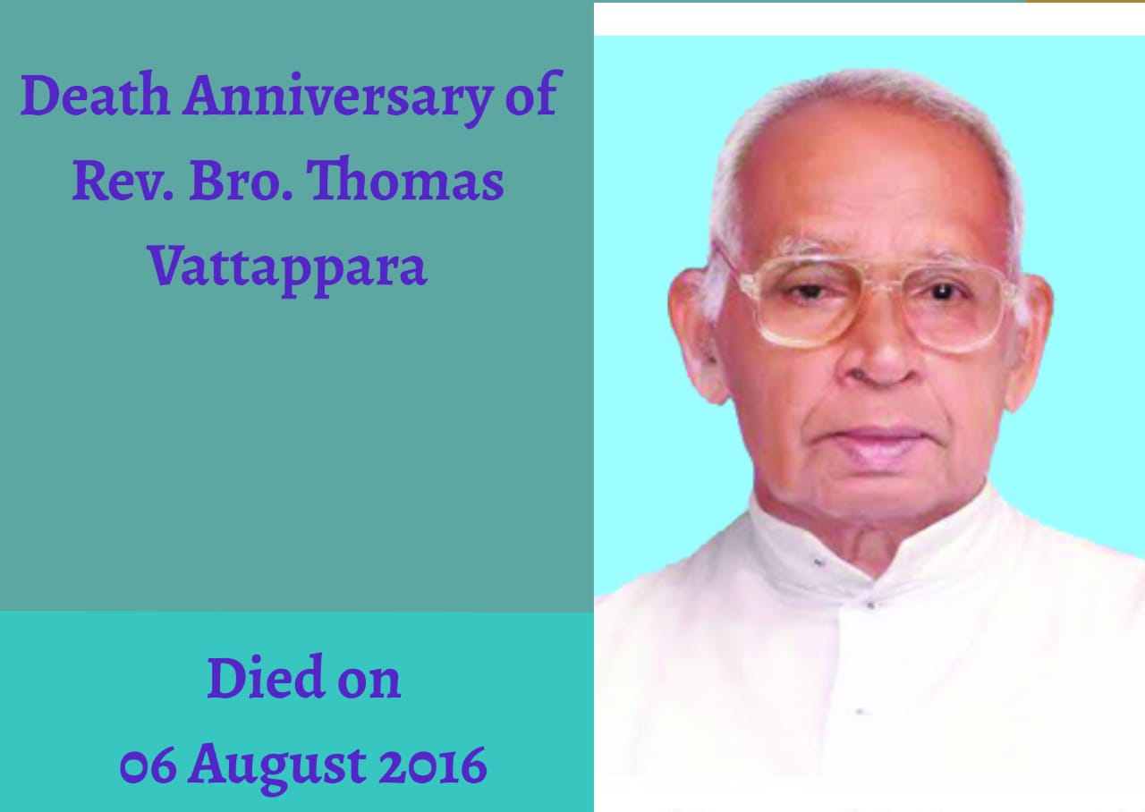Br Thomas Vattappara MCBS 2016 August 06