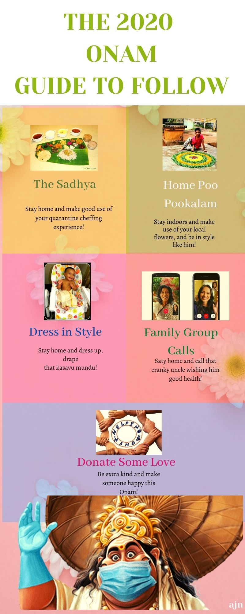THE 2020 ONAM GUIDE TO FOLLOW