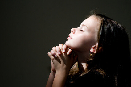 परीक्षा के समय विद्यार्थियों की प्रार्थना