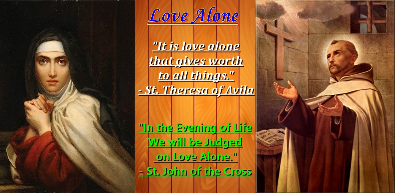 Love Alone – Quotes from the Saints