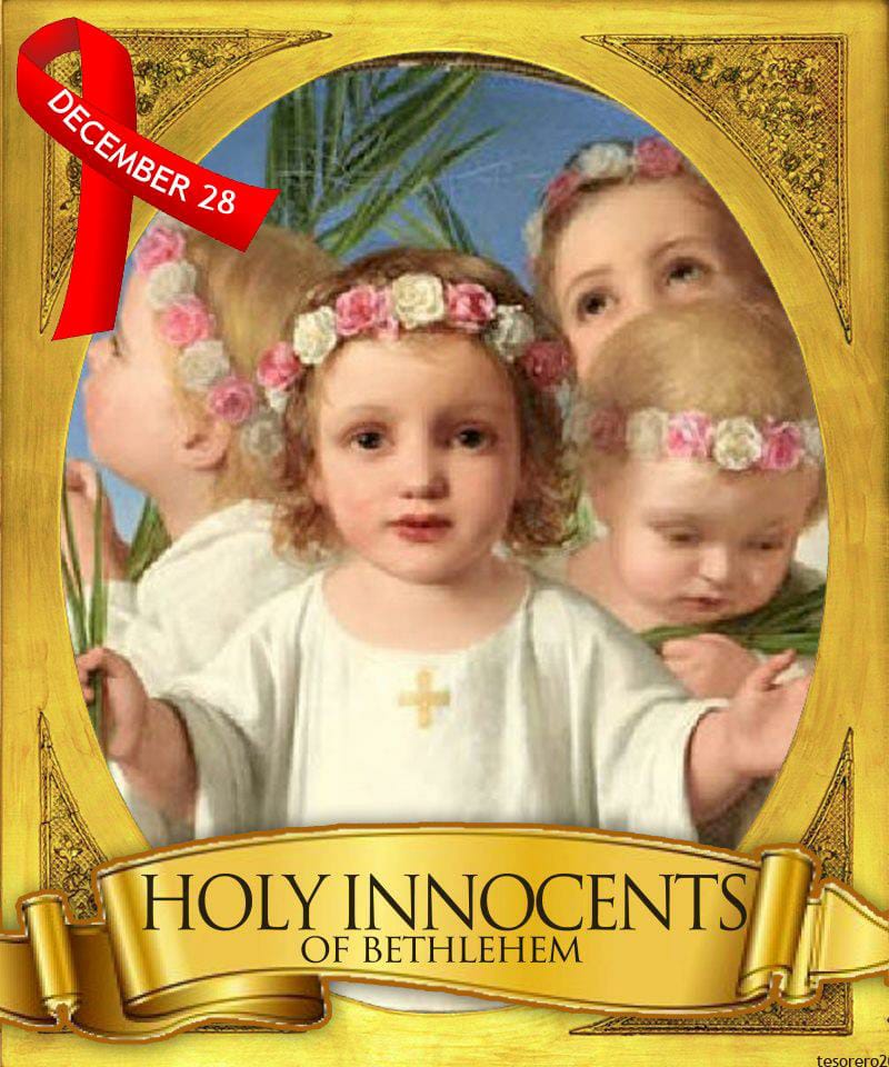 PRAYERS TO THE HOLY INNOCENTS  |  Feast Day: Dec. 28