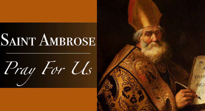Daily Saints, December 07 | അനുദിന വിശുദ്ധർ, ഡിസംബർ 07 | വി. അംബ്രോസ് | St.&nbsp;Ambrose