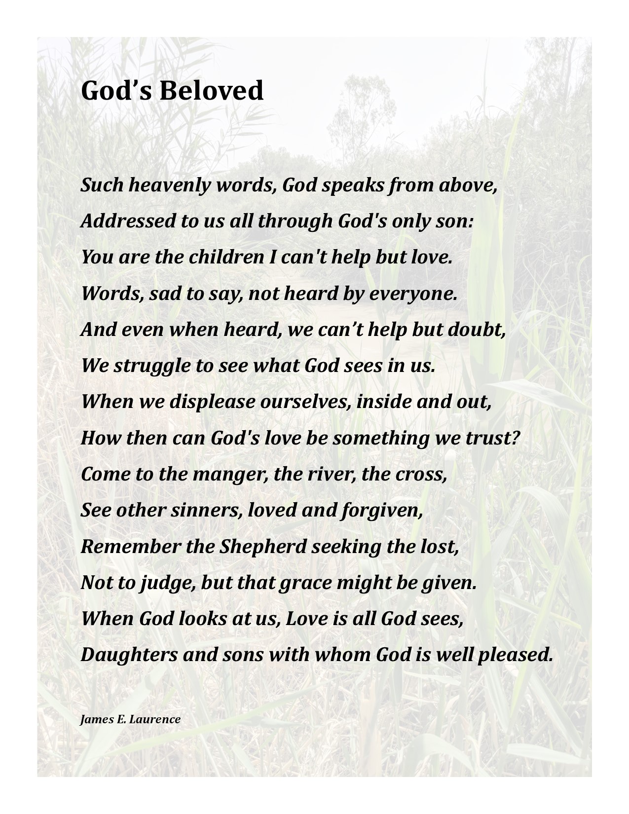 God’s Beloved