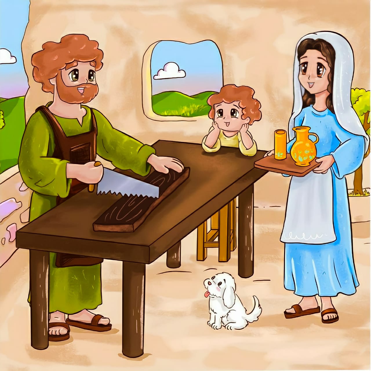 Holy Family – Animated Image