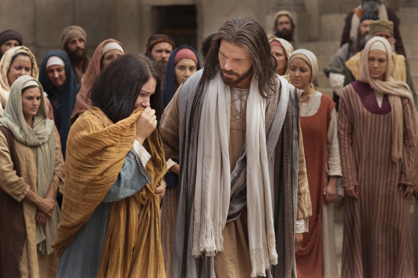 Jesus and the Woman caught in Adultery – HD Image / Wallpaper