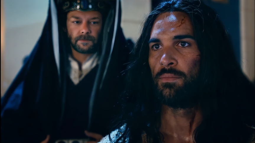 Jesus Before the High Priest – HD Image / Wallpaper