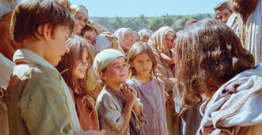 Jesus talking to Children – HD Image / Wallpaper