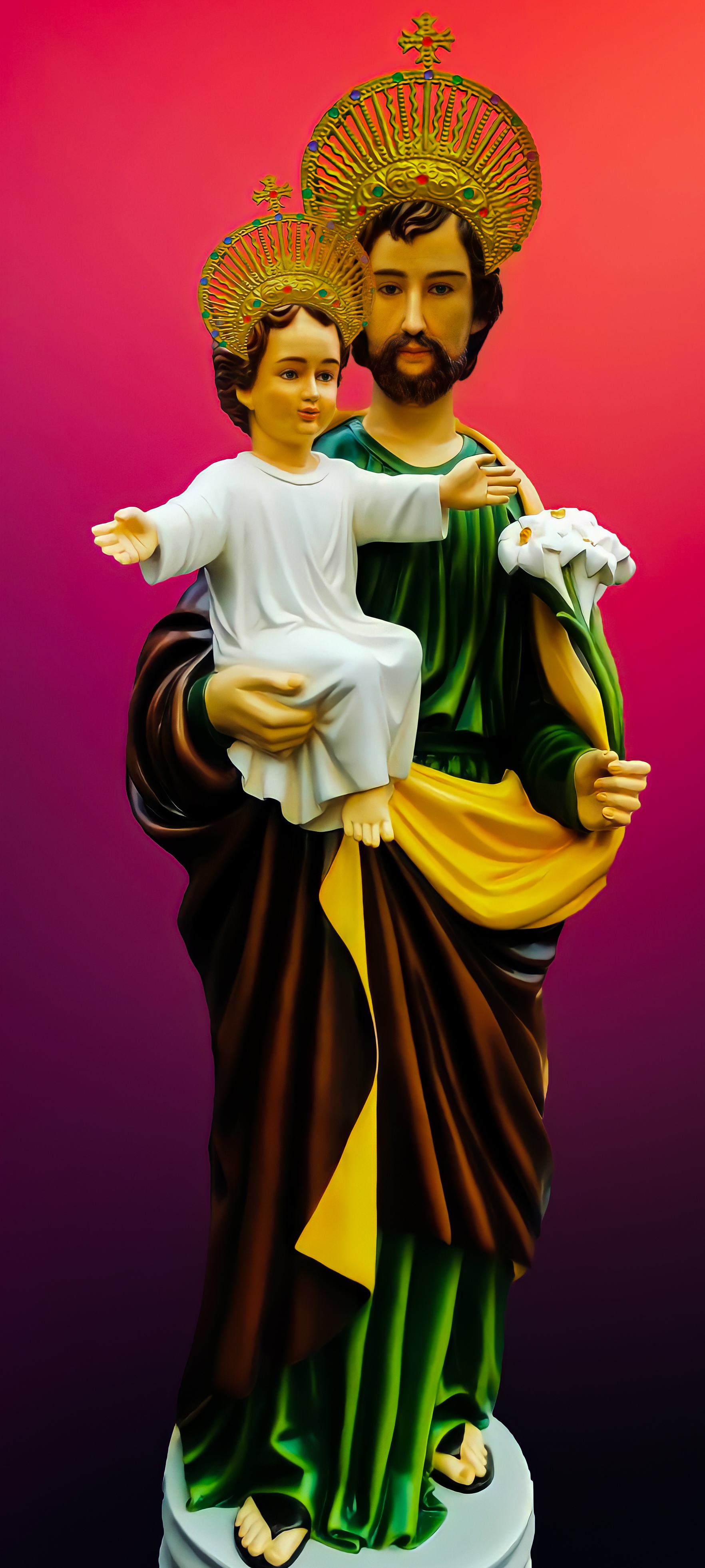 St Joseph Statue, HD Image | Wallpaper