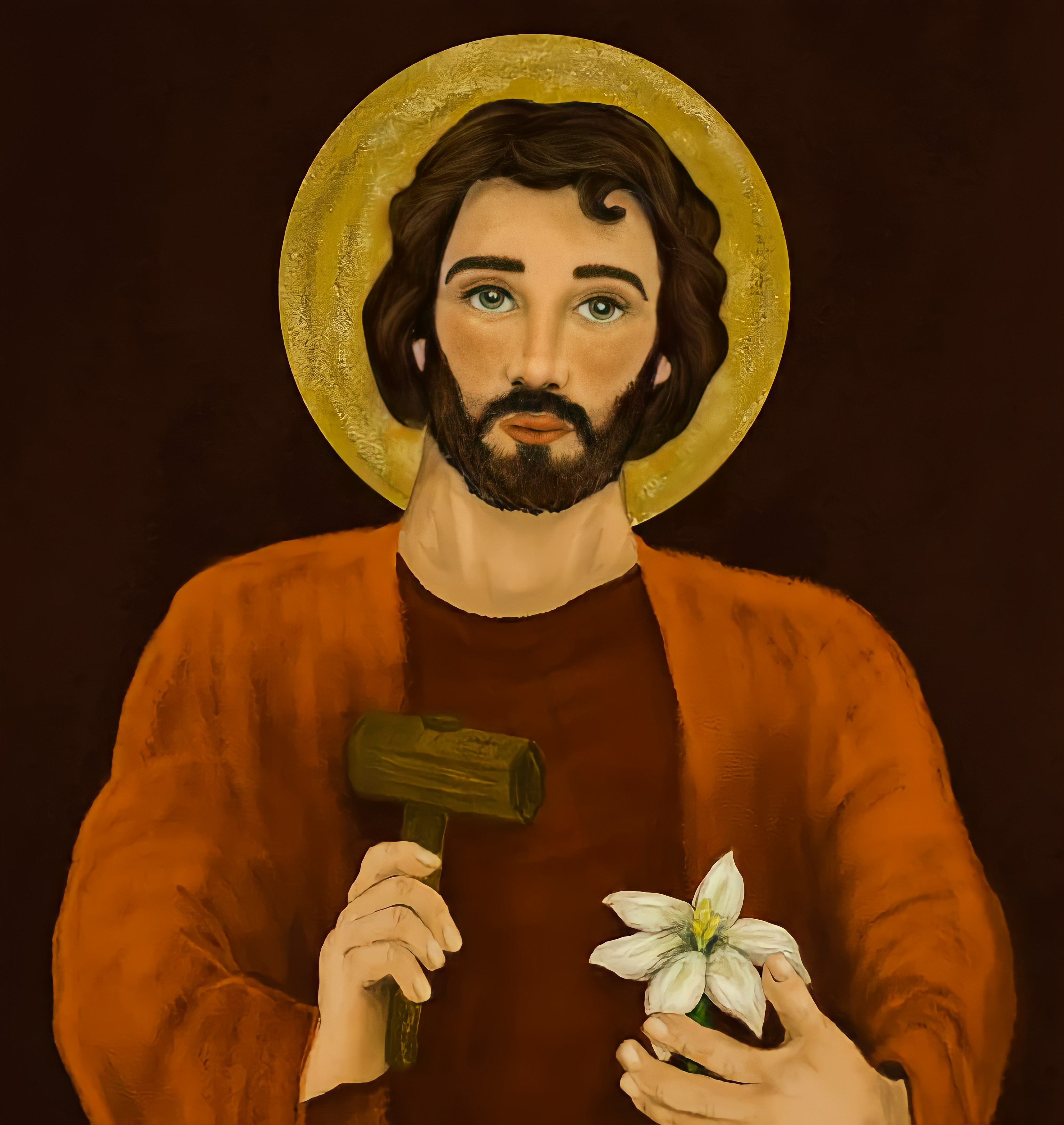 St. Joseph, Drawing, HD Image Wallpaper