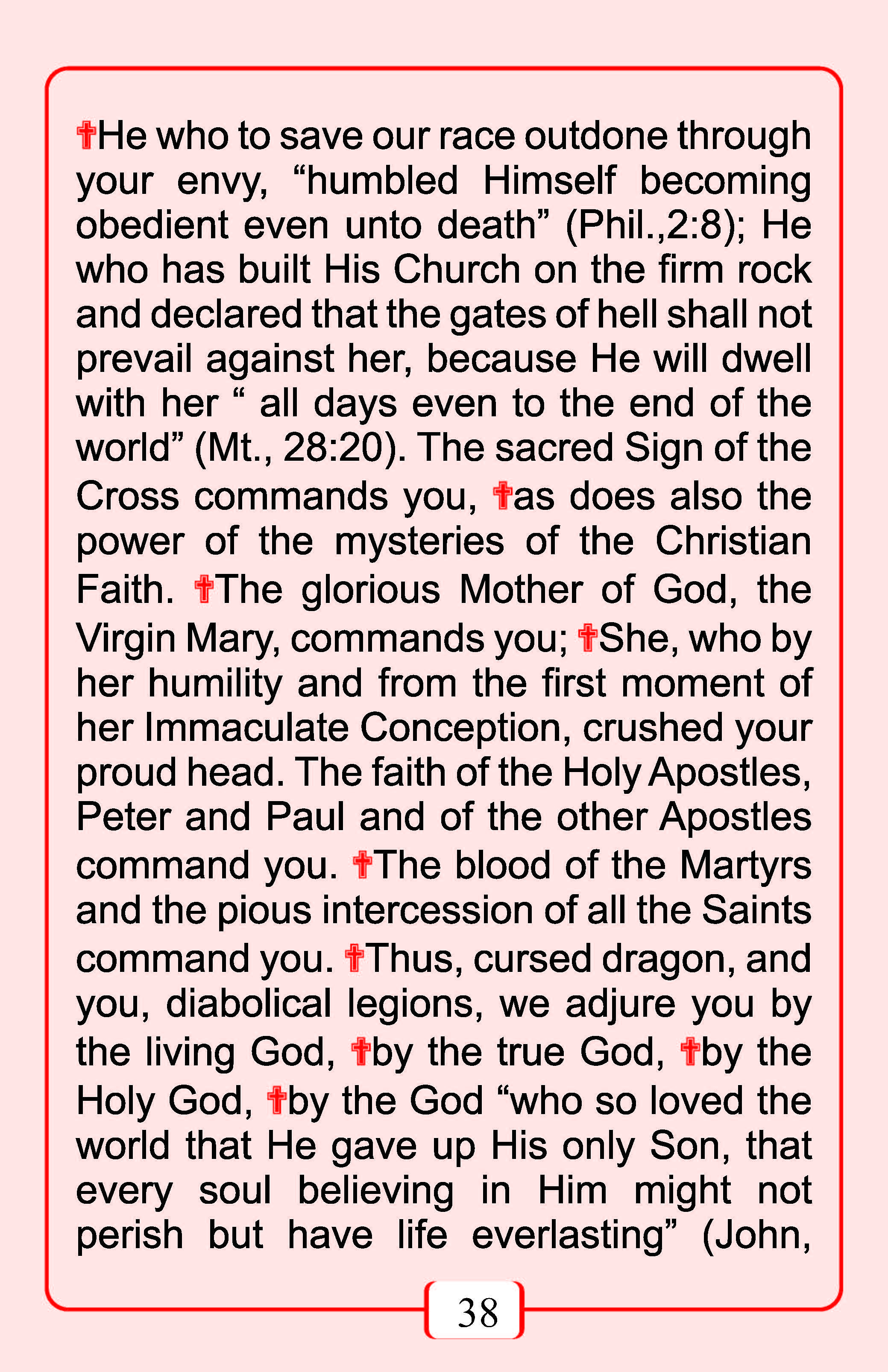 Deliverance Prayer of Pope Leo XIII