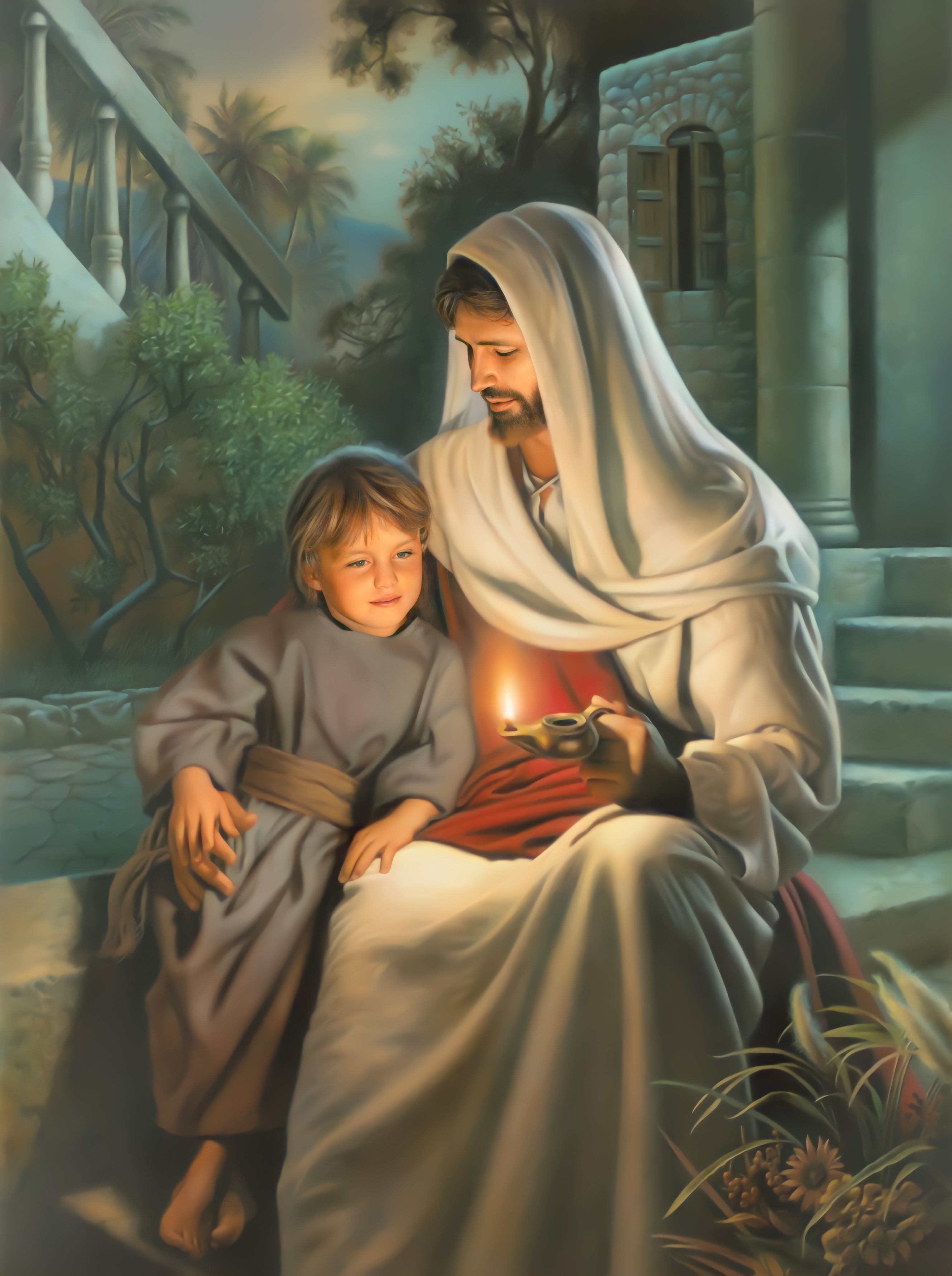 Jesus with a Child