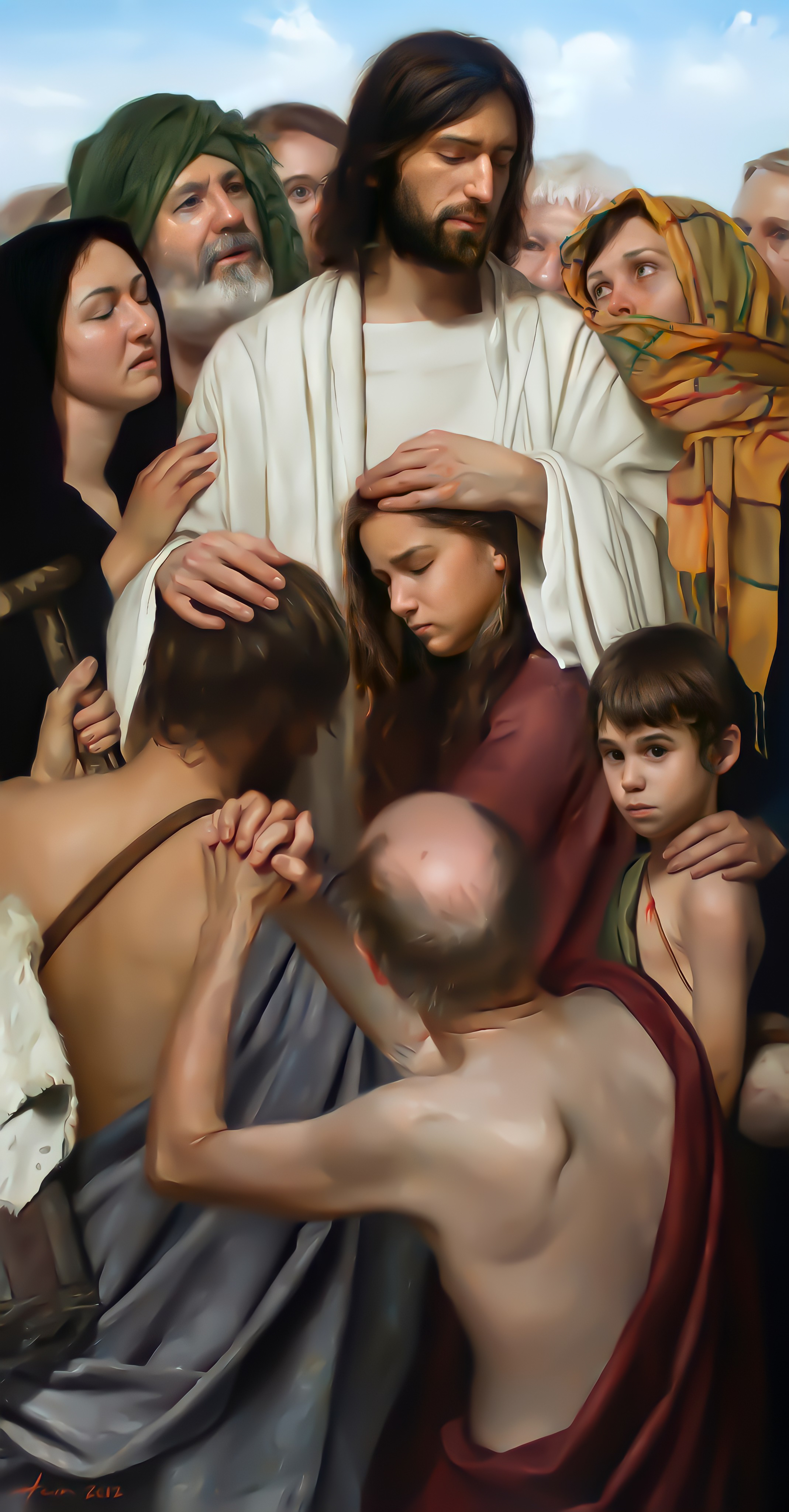 Jesus with the Sick
