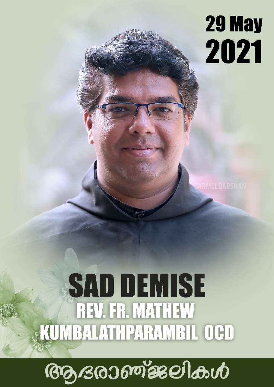 Rev. Fr Mathew Kumbalathuparambil (46) Passes Away
