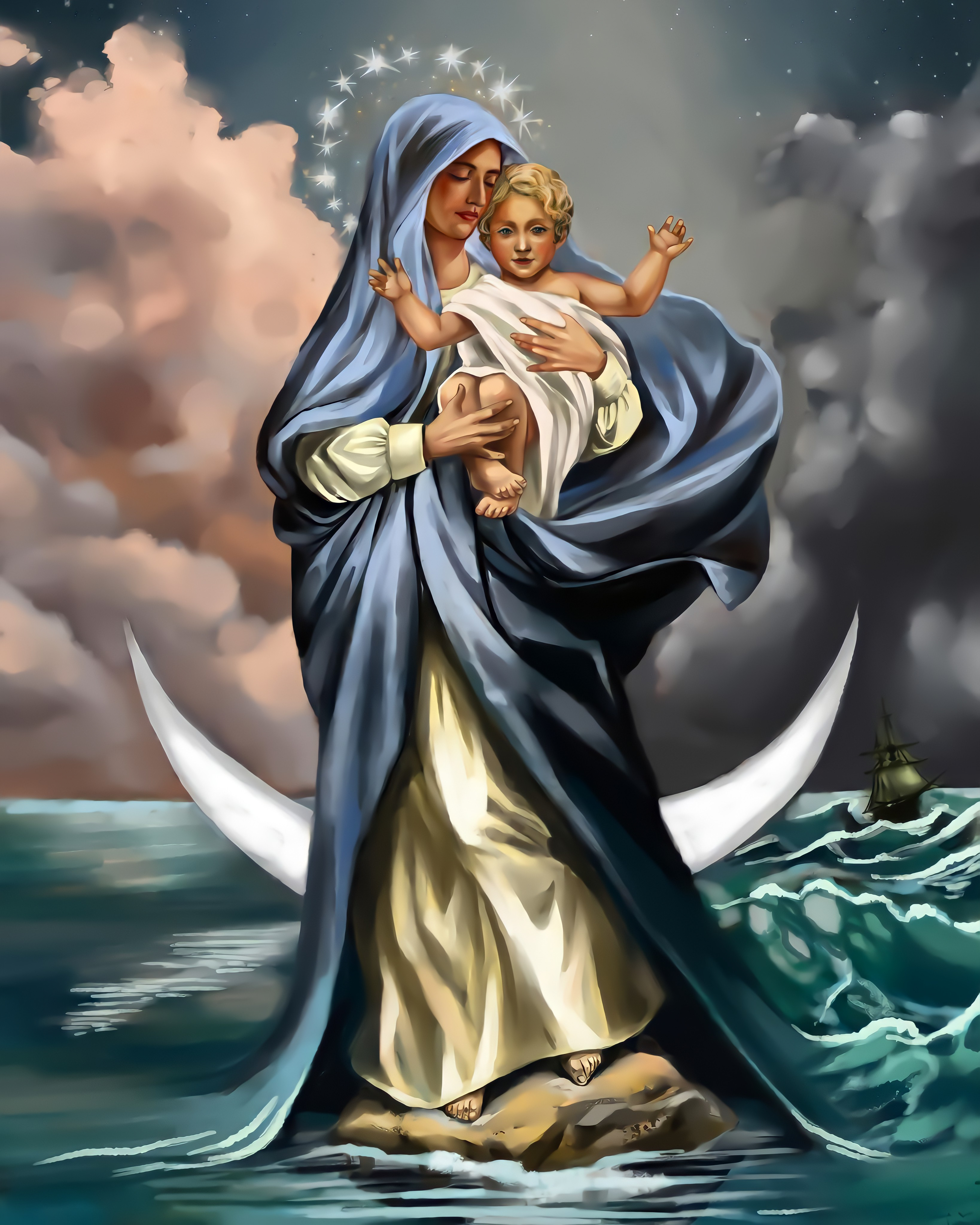 Stella Maris Illustrated Art