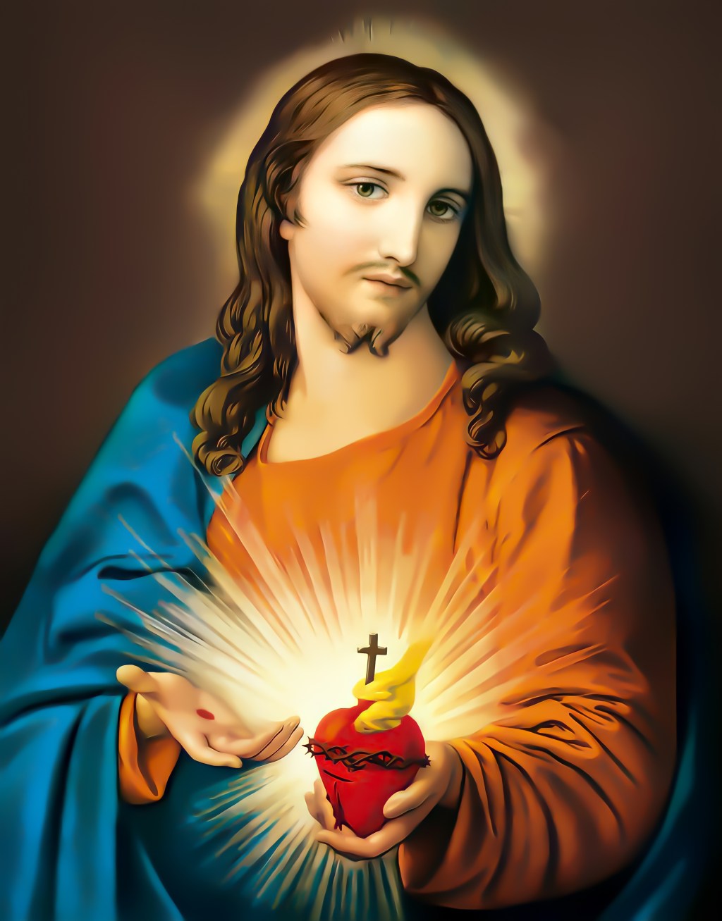 Ancient Image of the Sacred Heart&nbsp;HD