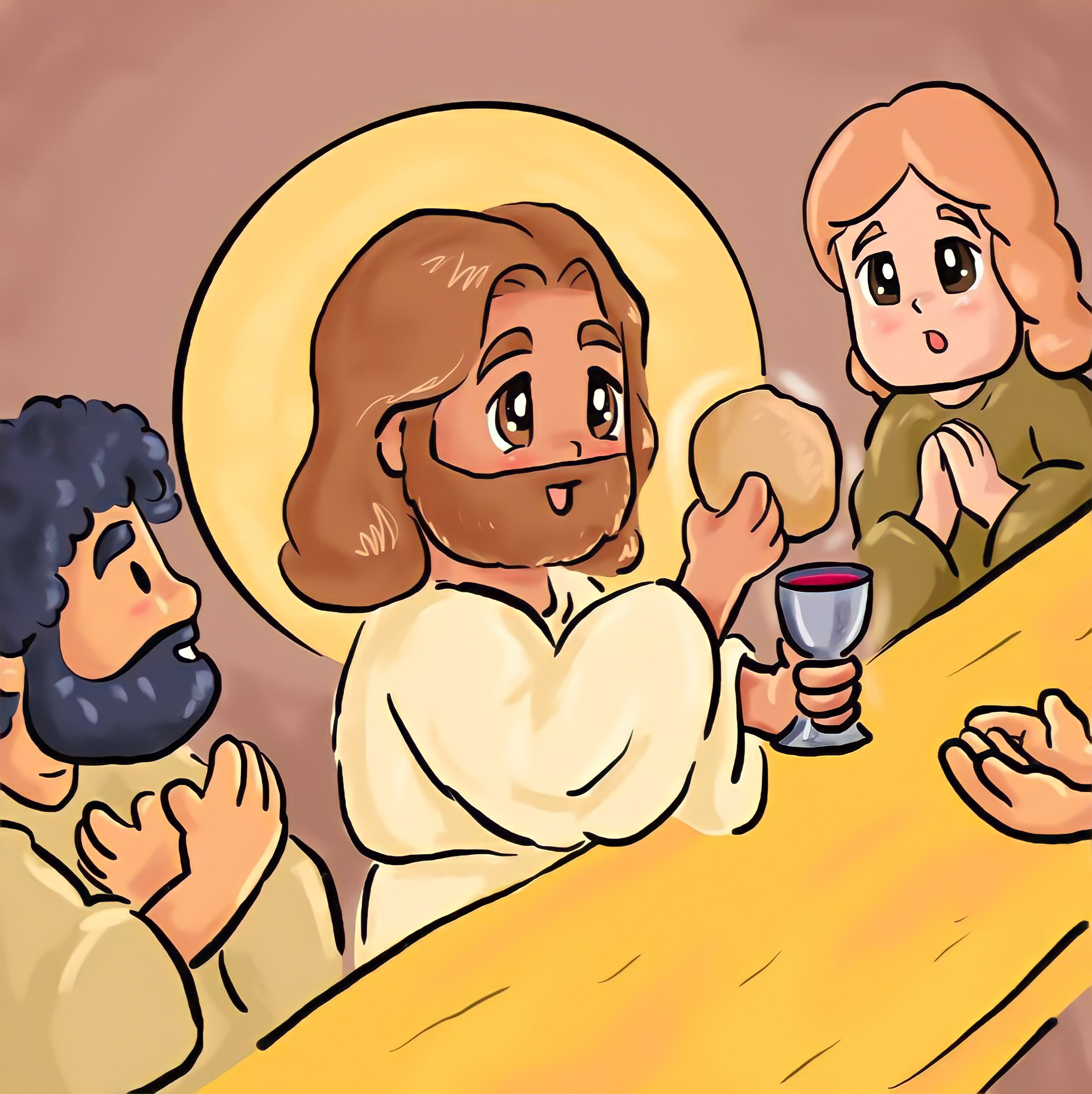 Corpus Christi illustration