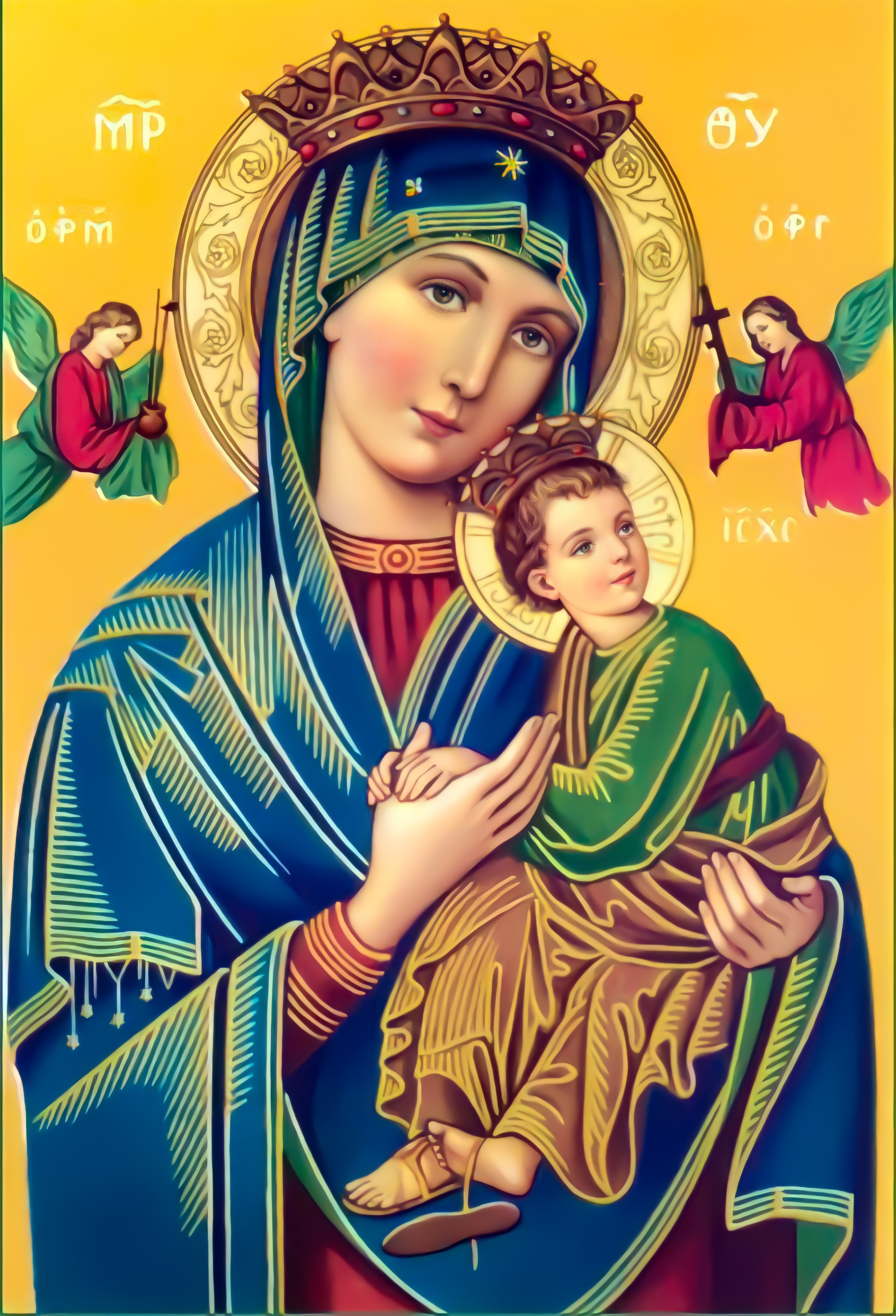 Our Lady of Perpetual Help, Portrait / Icon