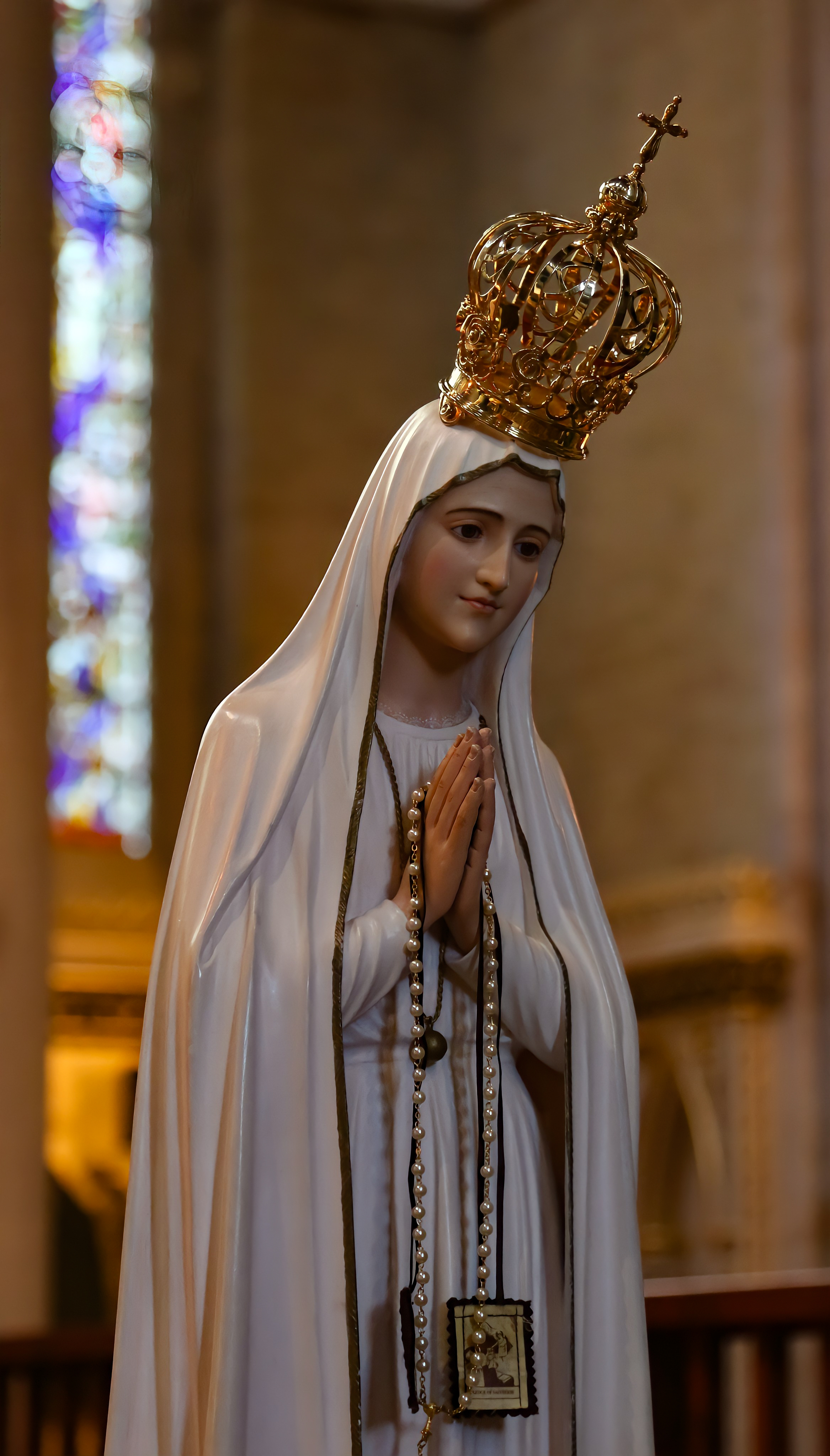Blessed Virgin Mary with Crown