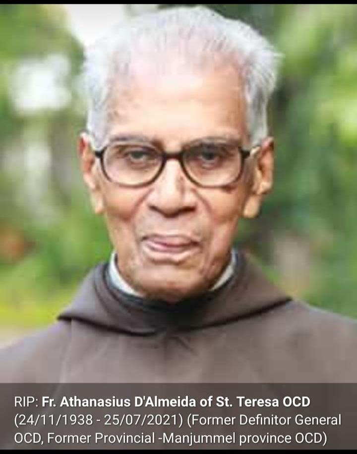 Rev. Fr Athanasius D’Almeida OCD Passes Away