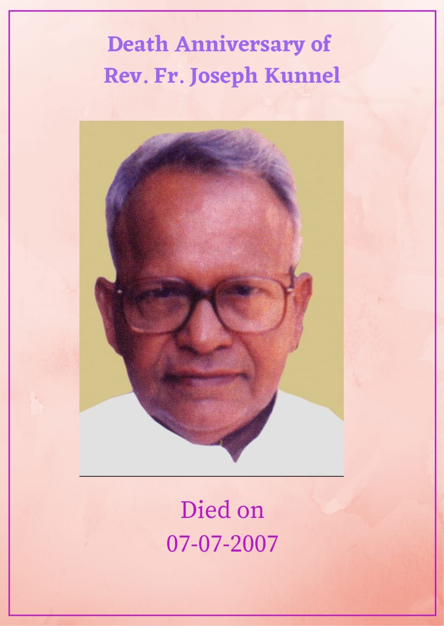 Rev. Fr Joseph Kunnel MCBS&nbsp;(1930-2007)