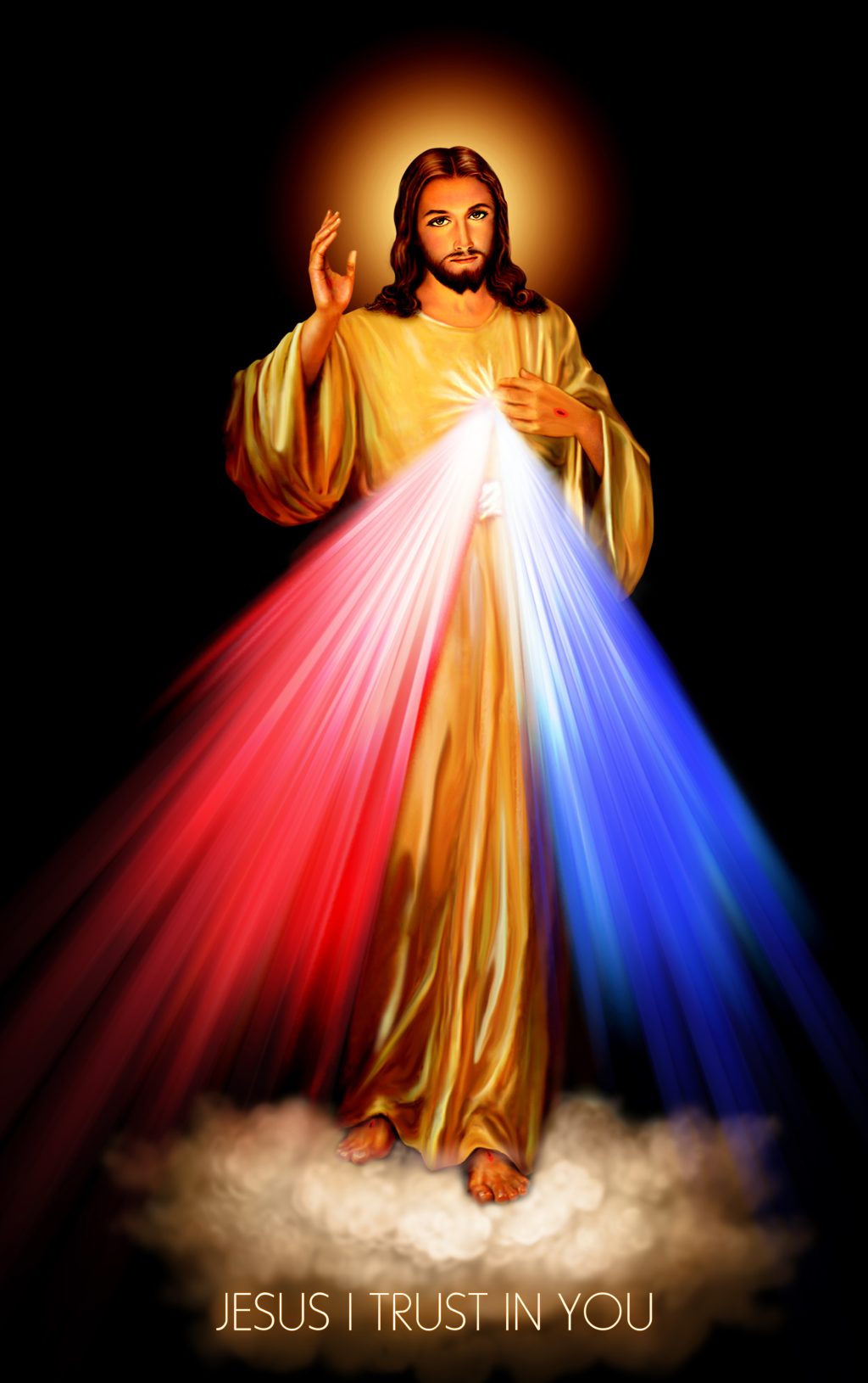Divine Mercy Image of Jesus in&nbsp;HD