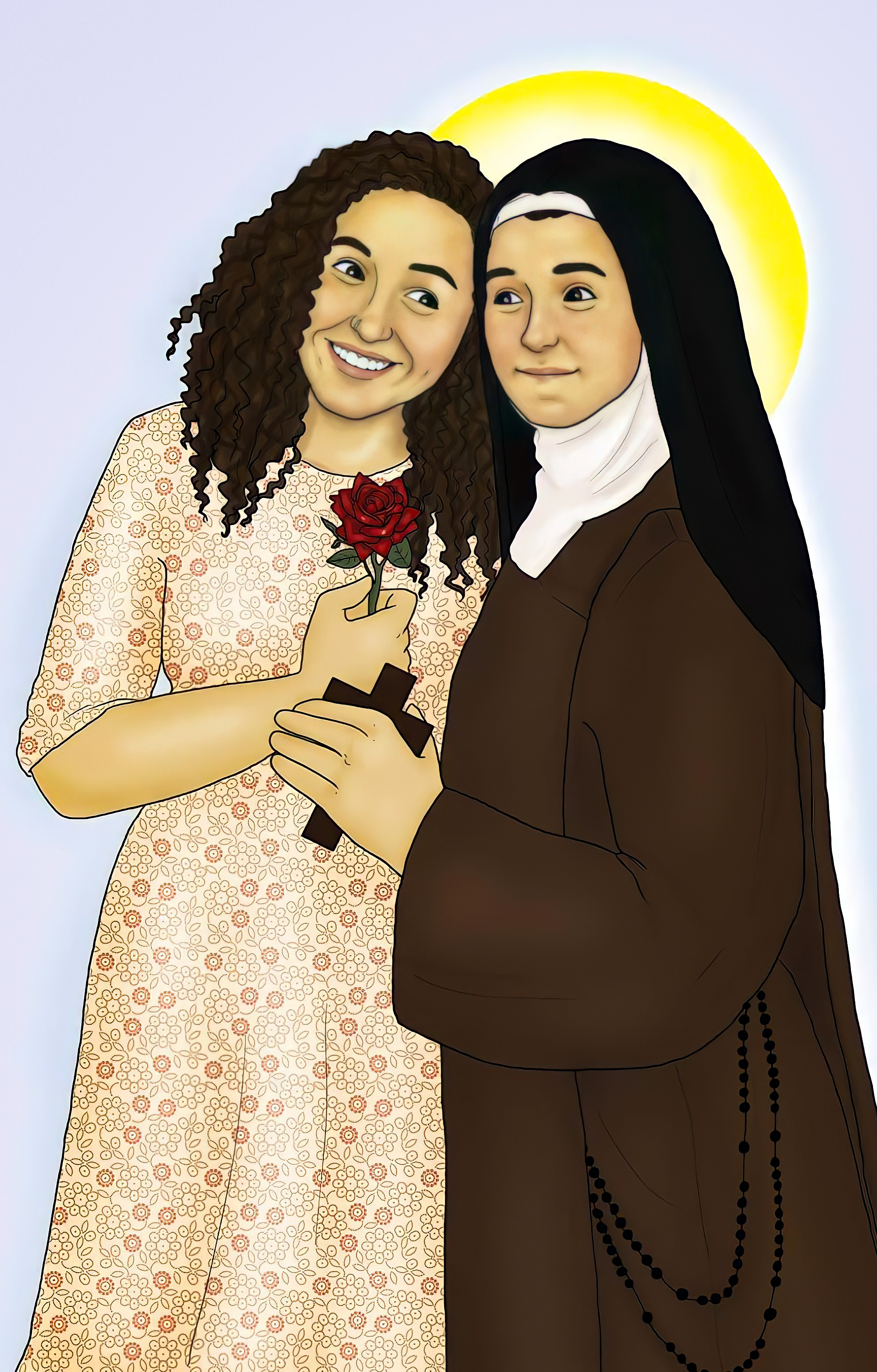 Little Flower / St Therese of Lisieux with Youth