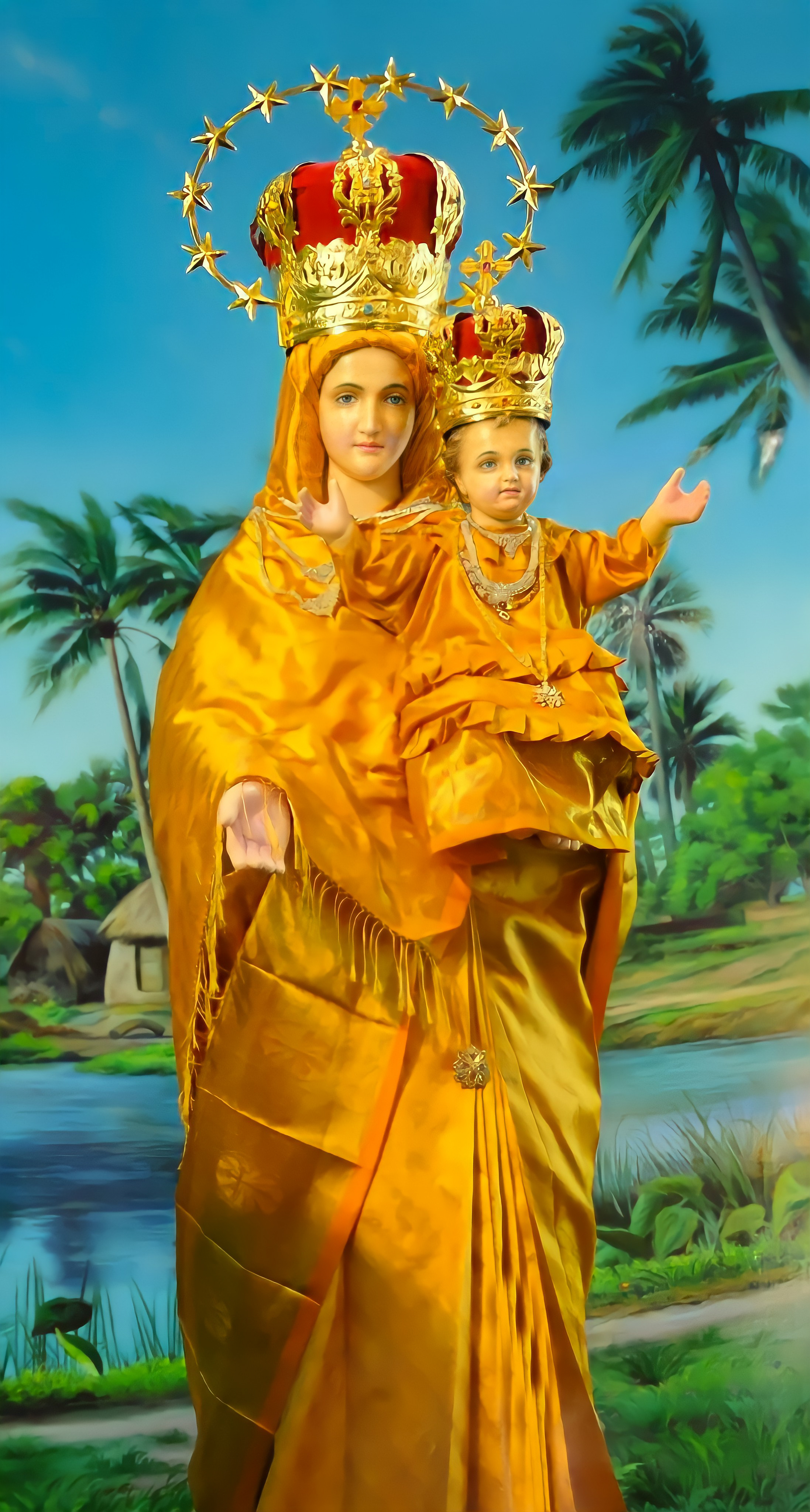 हौली रोसरी | Holy Rosary in Hindi with English Translation