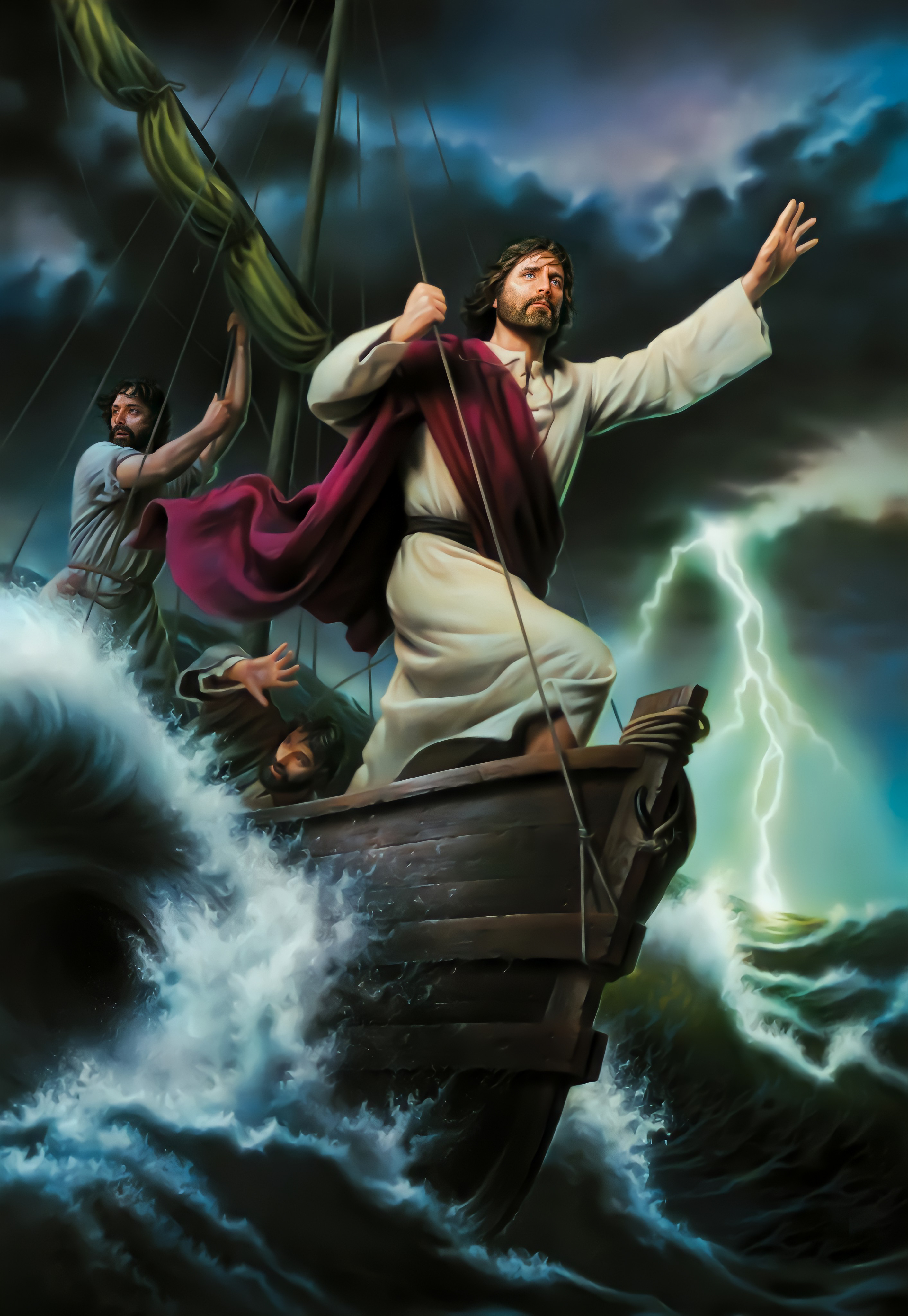Jesus Commands the Wind and Waves