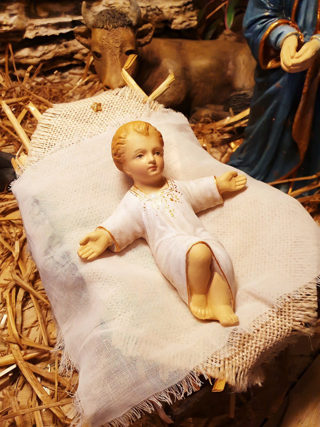 Child Jesus at the&nbsp;Manger