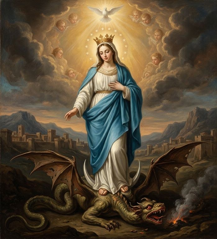 Satan Is 100% Afraid Of The Immaculate Virgin Mary