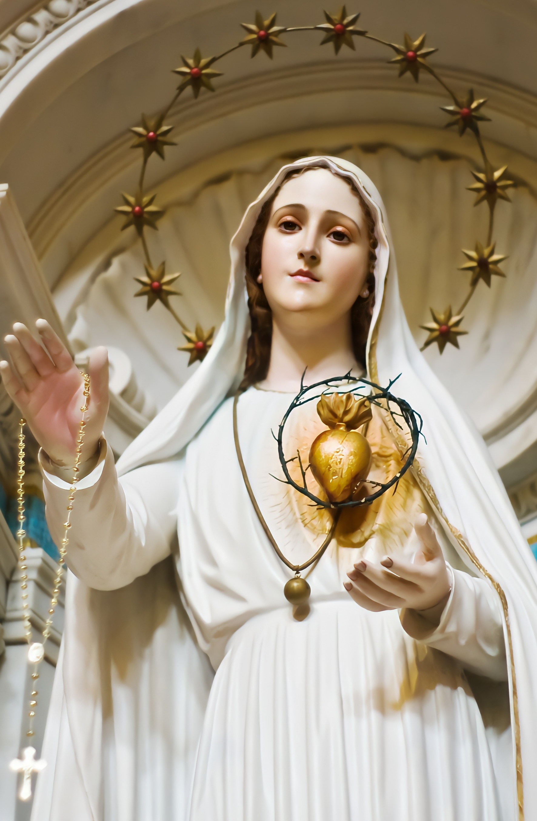 Immaculate Mother Blessing the World