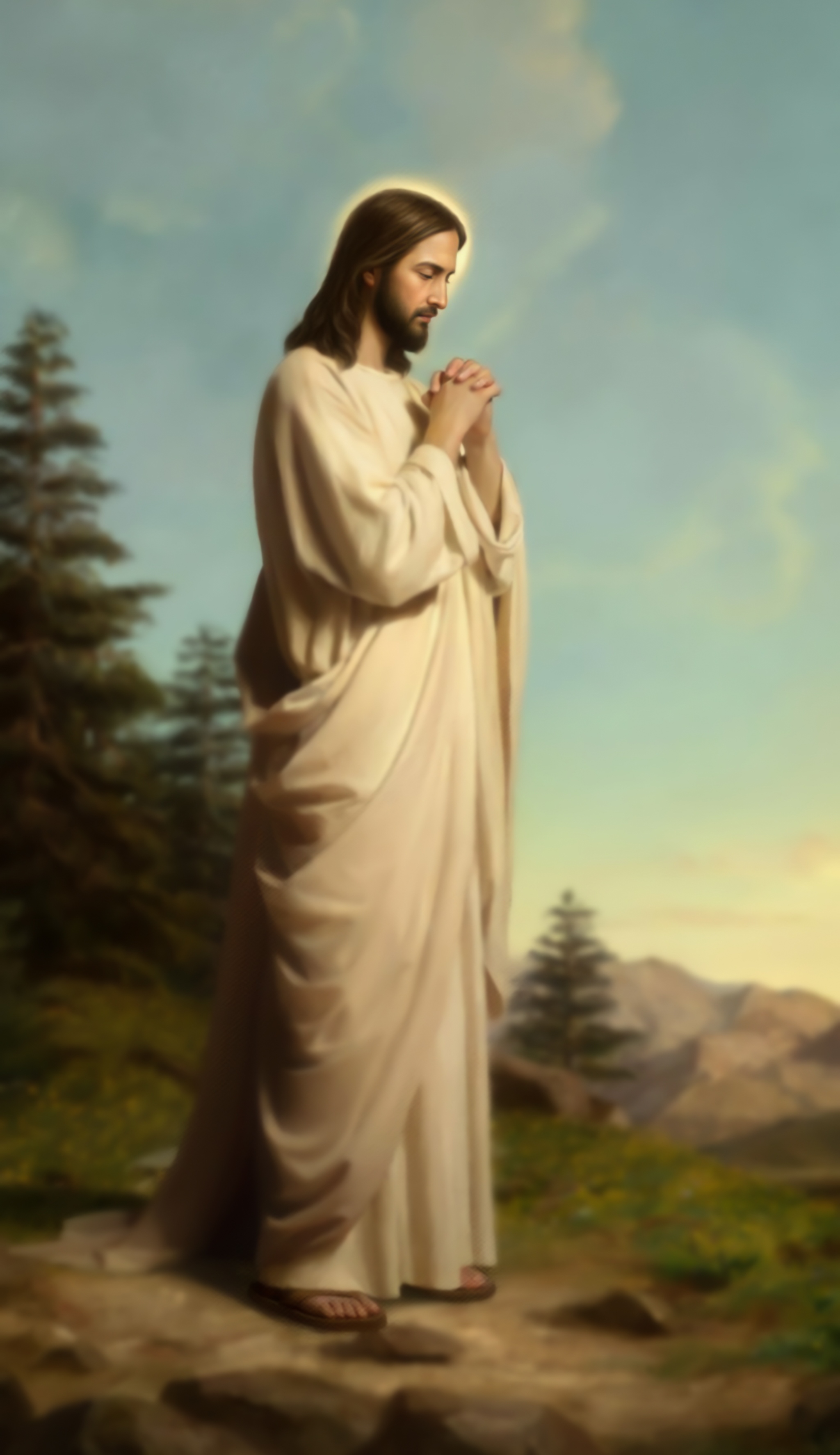 Jesus Praying
