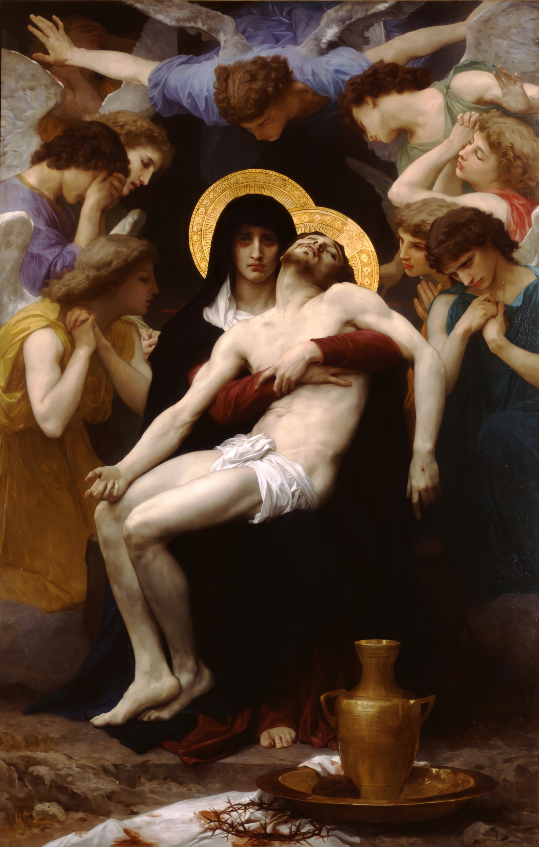 Pieta in Painting HD