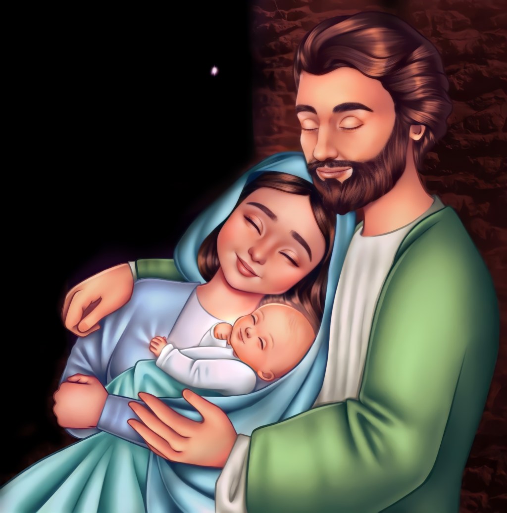 Holy Family Illustration&nbsp;HD